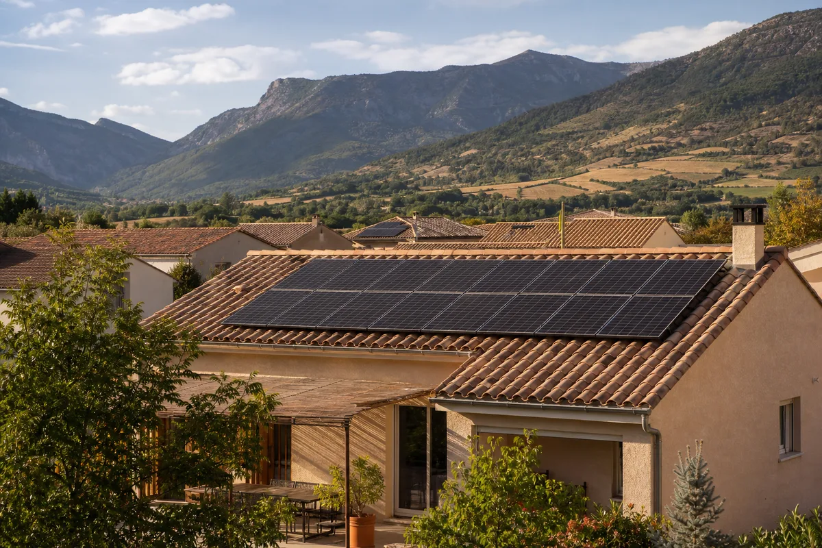 Installation photovoltaïque à La Roche-des-Arnauds (05400)
